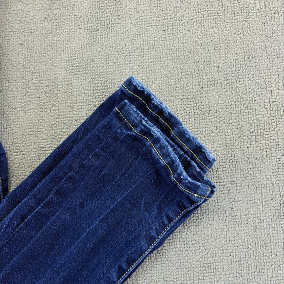 BKE Jeans Women 25x 31.5 Blue Denim Payton Mid-Rise Skinny Universal Fit Stretch - Picture 4 of 11